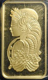 фото для Слиток 5 грамм золота 999 пробы Швейцария Credit Suisse Аверс