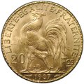 Монета 20 франков 1907 Франция