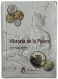 Набор 1, 5, 10, 25, 50, 100, 200, 500, 2000 песет 2000-2001 Последние песеты Испания