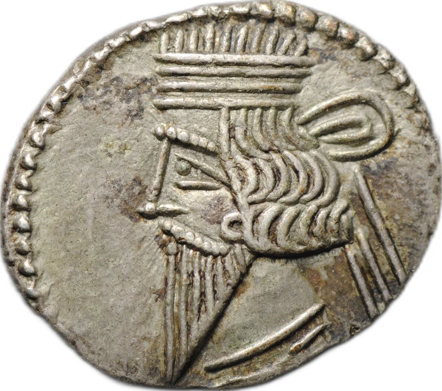 Монета Драхма 10-38 Артабан II Парфия