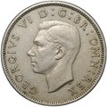 Монета 2 шиллинга (флорин) 1948 Великобритания