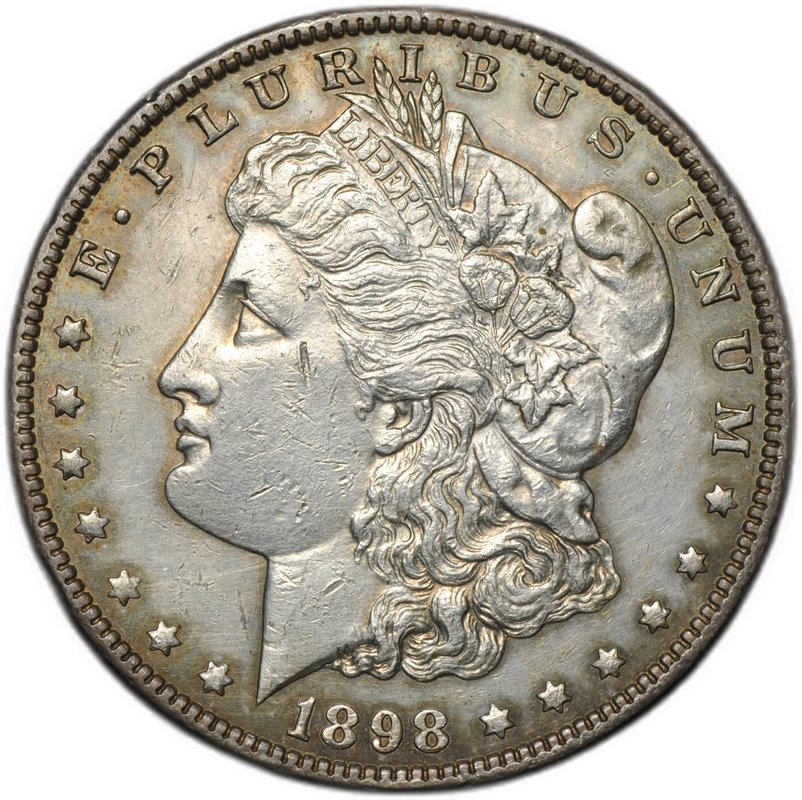 Монета 1 доллар 1898 Филадельфия США