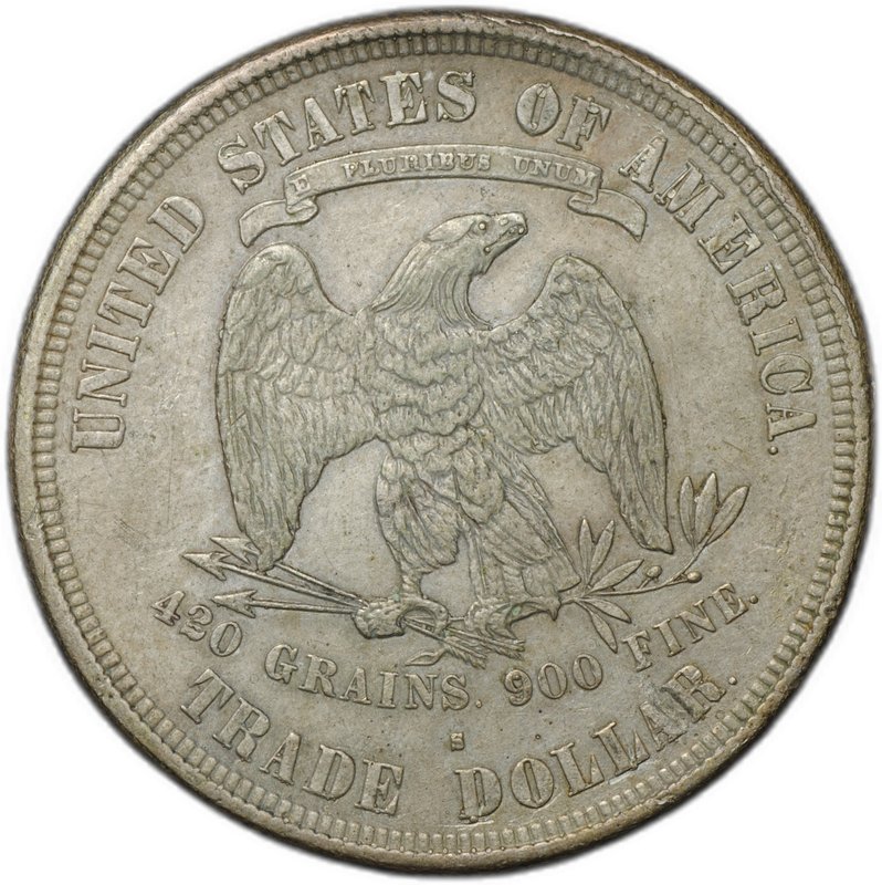 Монета 1 доллар 1878 S Торговый США