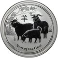 Монета 50 центов 2015 Год козы Лунар Австралия
