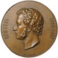 Медаль 1899 A.C. Пушкин 100 лет со дня рождения бронза