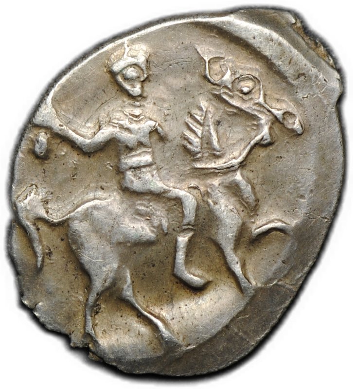 Монета Денга 1533-1584 Иван IV Грозный Москва КНЯЗЬ