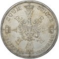 Монета 1 талер 1861 Коронация Вильгельма I и Августы Пруссия Германия