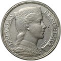 Монета 5 лат 1931 Латвия