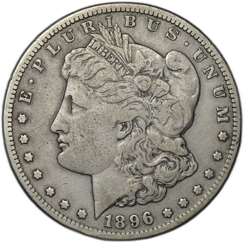 Монета 1 доллар 1896 S США