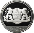 Монета 10 лат 1998 800 лет Риге - XX век Латвия