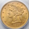 Монета 5 долларов 1899 США слаб PCGS MS 64