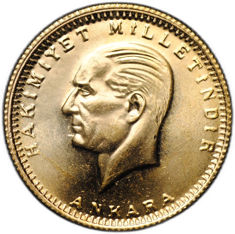 Монета 100 курушей 1923 / 88 (2011) Турция