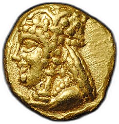 фото для Монета 1/12 статера (гемигекта) 374-361 до н.э. Никокл Саламин Кипр Аверс