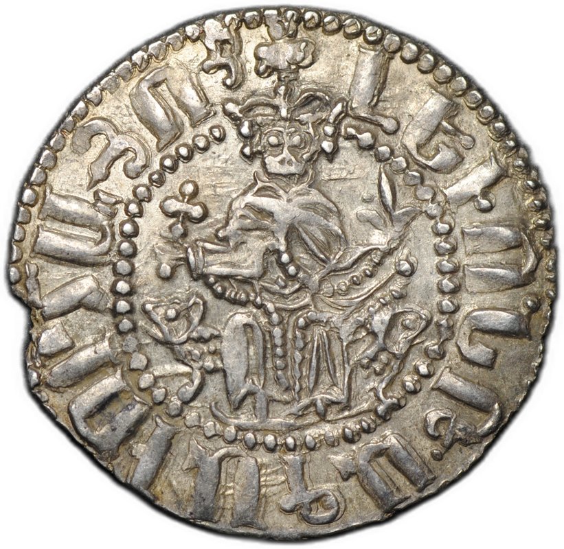 Монета Трам 1198-1219 Левон I Киликийская Армения