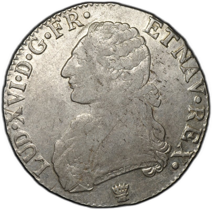 Монета 1 экю 1784 A Франция