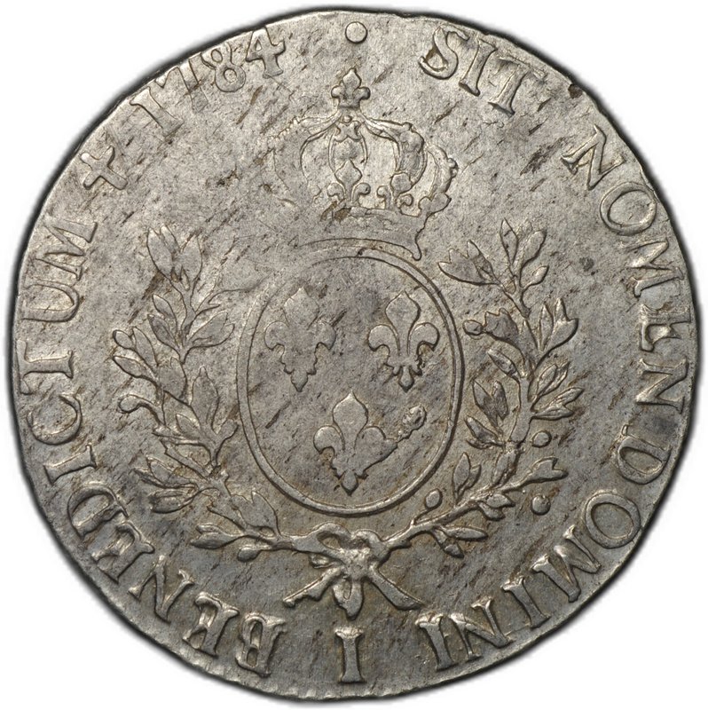 Монета 1 экю 1784 A Франция