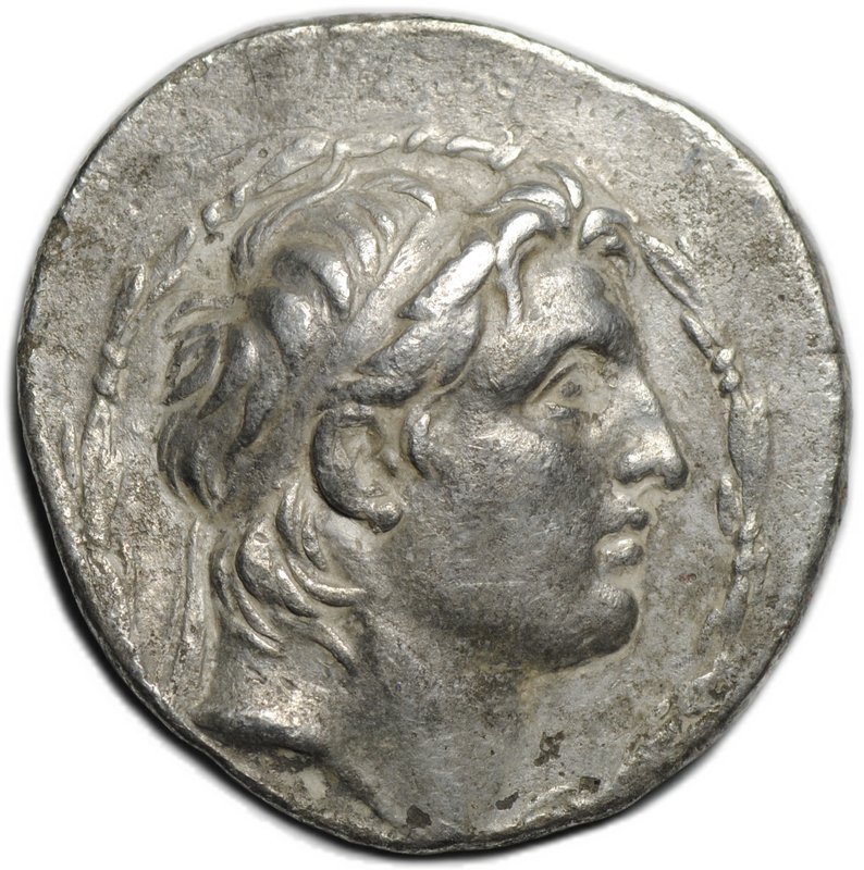 Монета Тетрадрахма 152-151 до н.э. Деметрий I Сотер Антиохия-на-Оронте Селевкиды