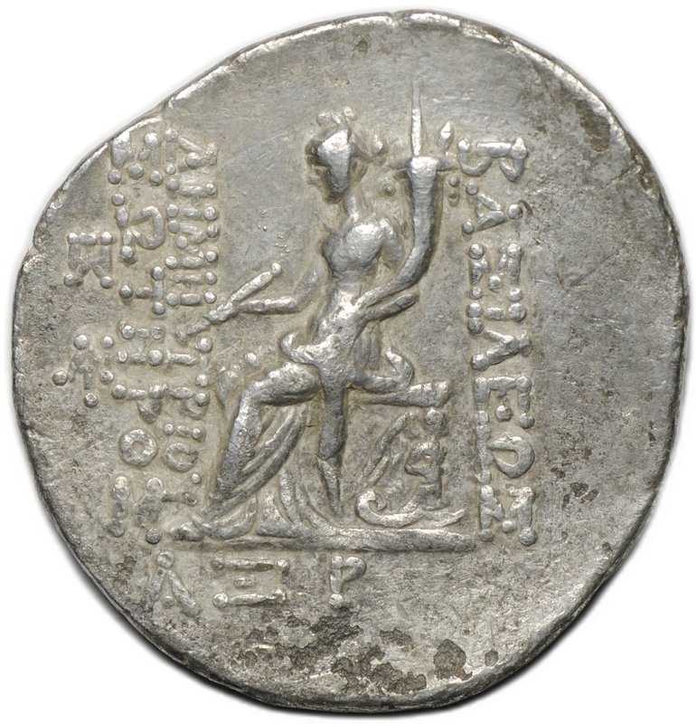 Монета Тетрадрахма 152-151 до н.э. Деметрий I Сотер Антиохия-на-Оронте Селевкиды