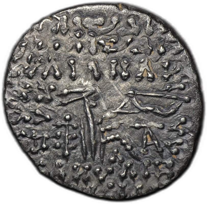 Монета Драхма 147-191 Вологез IV Парфия