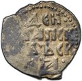 Монета Денга 1425-1460 Довмонт Д | Легенда Псковская республика Псков 
