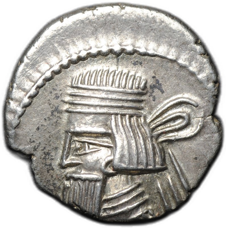 Монета Драхма 10-38 Артабан II Парфия