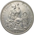 Монета 1 соль 1896 F. Перу