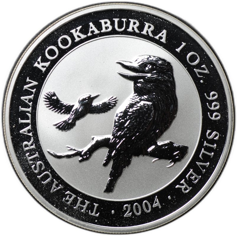 Монета 1 доллар 2004 Кукабара Австралия