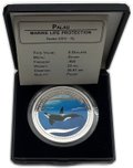Монета 5 долларов 2003 Защита морской жизни - Косатка Палау