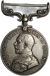 фото для Наградная медаль 1910-1936 За выдающиеся заслуги (воинскую доблесть) Георг V Великобритания  Аверс