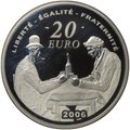 Монета 20 евро 2006 Поль Сезанн 100 лет со дня смерти Франция