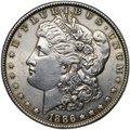 Монета 1 доллар 1886 Моргана США