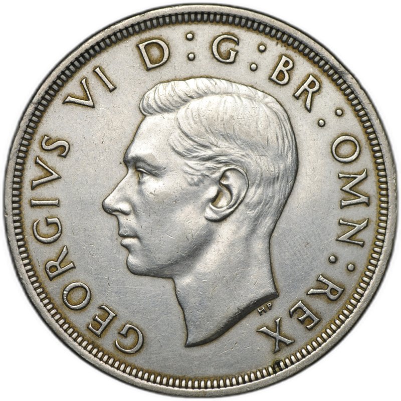 Монета 1 крона 1937 Коронация Короля Георга VI Великобритания