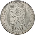 Монета 100 крон 1949 70 лет со дня рождения Иосифа Сталина Чехословакия