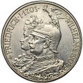 Монета 2 марки 1901 200 лет династии Пруссия Германия