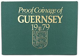 фото для Годовой набор 1/2, 1 пенни, 2, 5, 10, 50 пенсов 1979 Гернси 6 монет Аверс