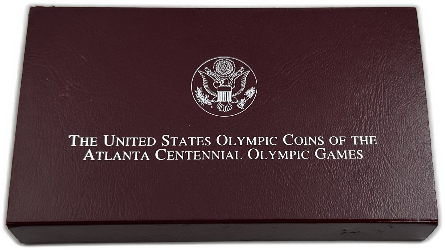 Монета 1 доллар 1995 P Летние паралимпийские игры Атланта - Бег США