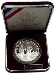 фото для Монета 1 доллар 1995 P Летние паралимпийские игры Атланта - Бег США Аверс