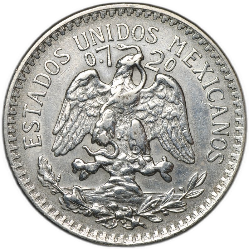 Монета 50 сентаво 1937 Мексика