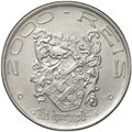 Монета 2000 реалов (рейс) 1932 400 лет колонизации Бразилия