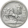 Монета 2 лиры 1914 Италия
