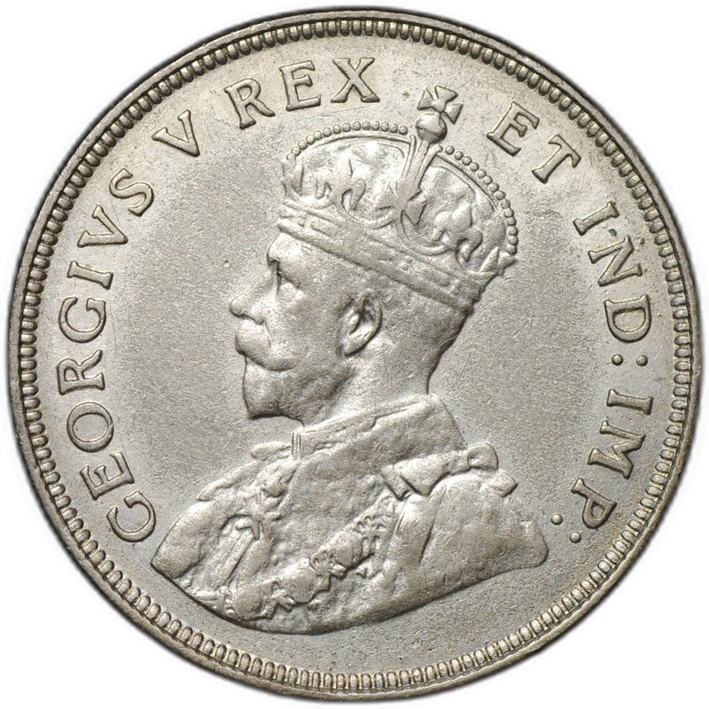 Монета 1 шиллинг 1924 Британская Восточная Африка