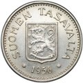 Монета 100 марок 1956 Финляндия