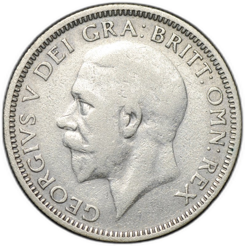 Монета 1 шиллинг 1936 Великобритания