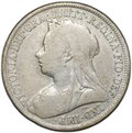 Монета 1 шиллинг 1895 Великобритания