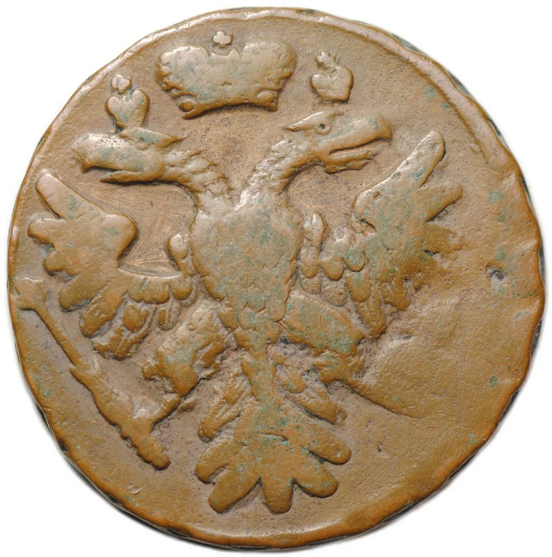 Монета Денга 1740