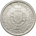 Монета 10 эскудо 1952 Португальская Ангола
