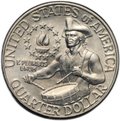 Монета 1/4 доллара (квотер) 1976 D 200 лет независимости США