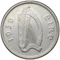 Монета 1 шиллинг 1939 Ирландия