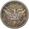 Монета Квотер (1/4 доллара) 1915 D Barber Quarter США