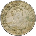 Монета 1 пенни 1906 Ямайка